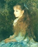 Photo of painting Mlle. Irene Cahen d'Anvers. Auguste renoir